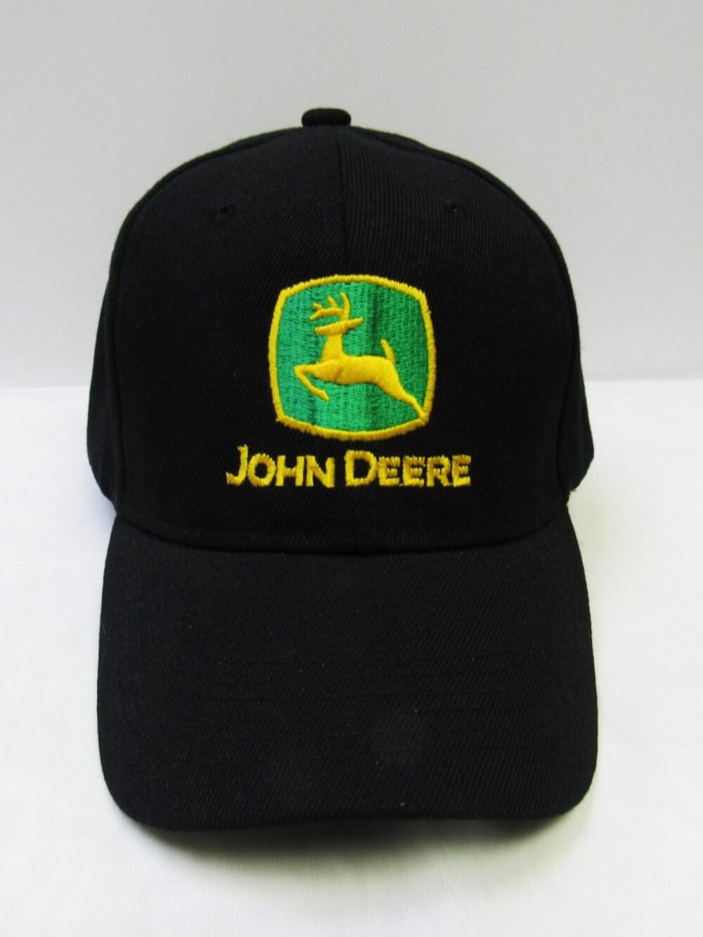 Black Baseball Hat Cap Unisex John Deere